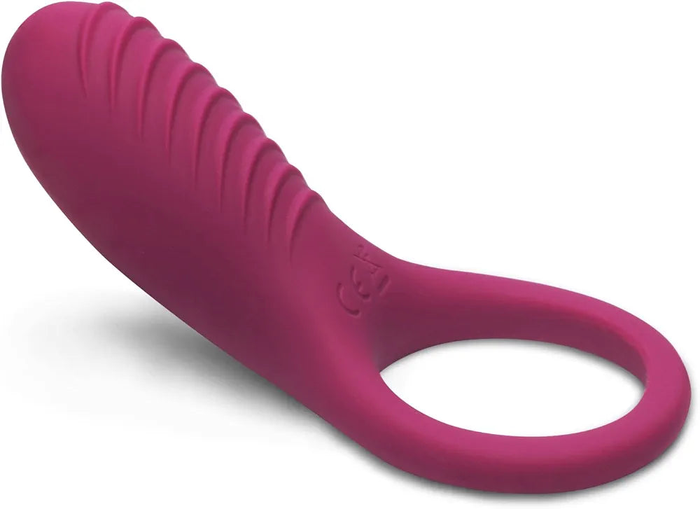 IMO Rechargeable Waterproof Silicone Vibrating Penis Ring for Couples