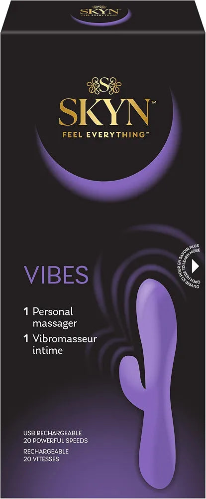 SKYN Vibes Rechargeable 20-Speed Premium Personal Massager