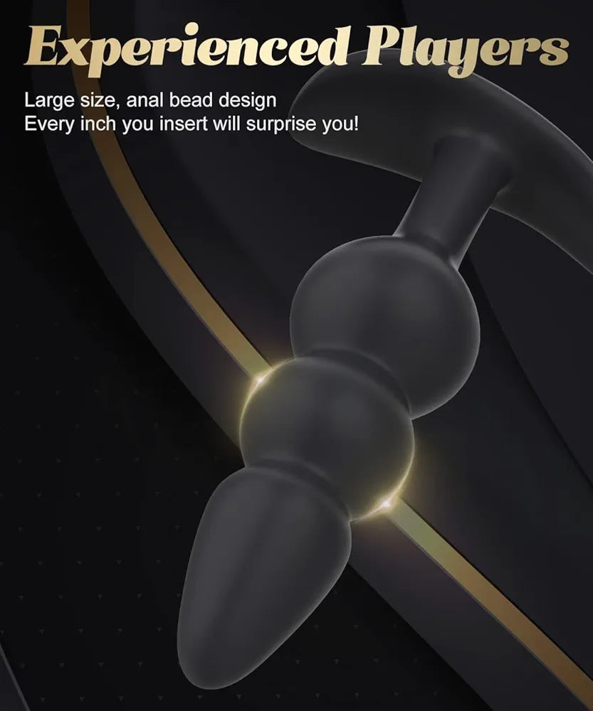 Beginner-Friendly 3-Piece Silicone Anal Training Plug Set