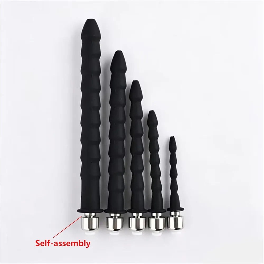 Silicone Urethral Sounding and Dilation Training Kit - Hollow Urethral Plugs for Men