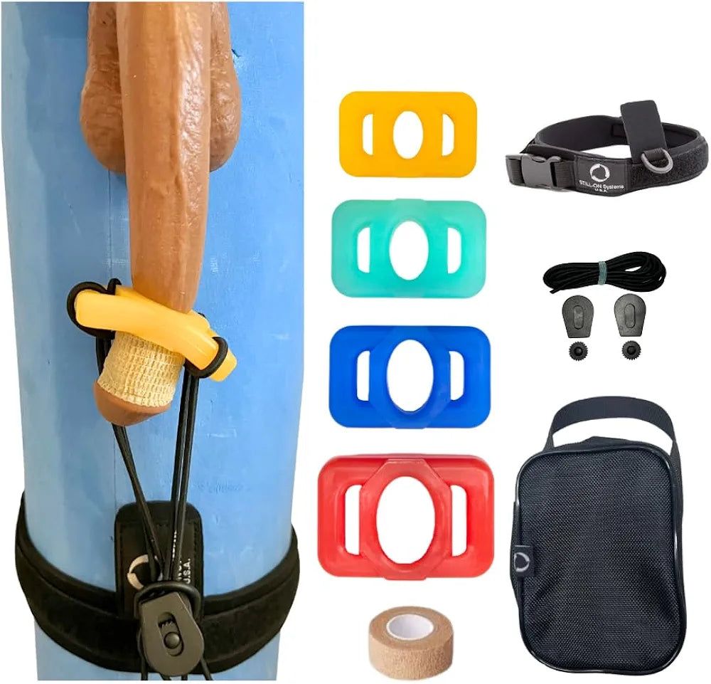 Universal Adjustable Penis Extender and Traction Device for Discreet Daily Wear