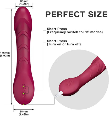 MELO Ergonomic Dual-Stimulation Vibrating Massager for Couples