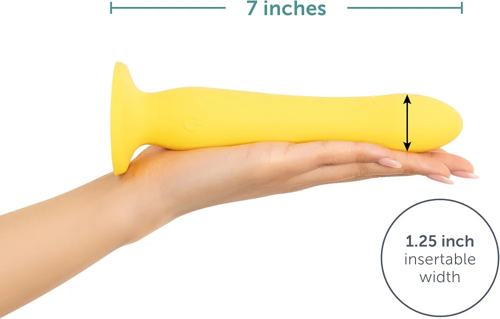 PlusOne Advanced Thrusting Vibrating Dildo with Suction Base and Multi-Mode Stimulation