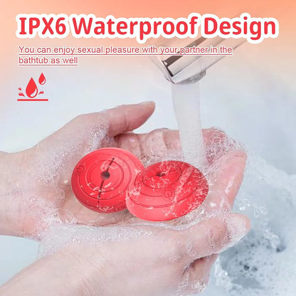 Remote-Controlled Vibrating Nipple Clamps with 10 Modes and 3 Intensity Levels