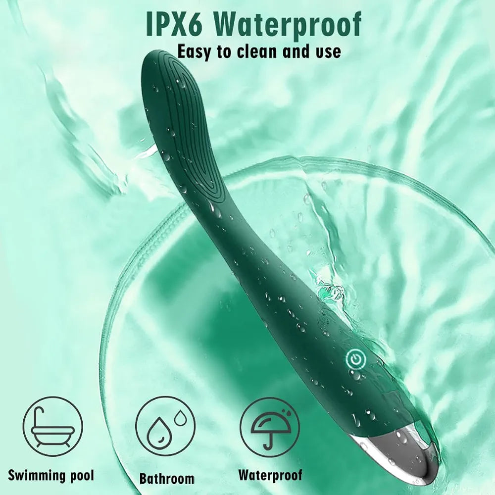 10-Mode Waterproof Clitoral and G-Spot Vibrator for Couples