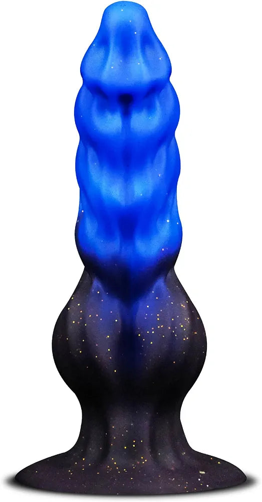 7-Inch Silicone Fantasy Dragon Knot Dildo with Suction Cup for Prostate and G-Spot Massage