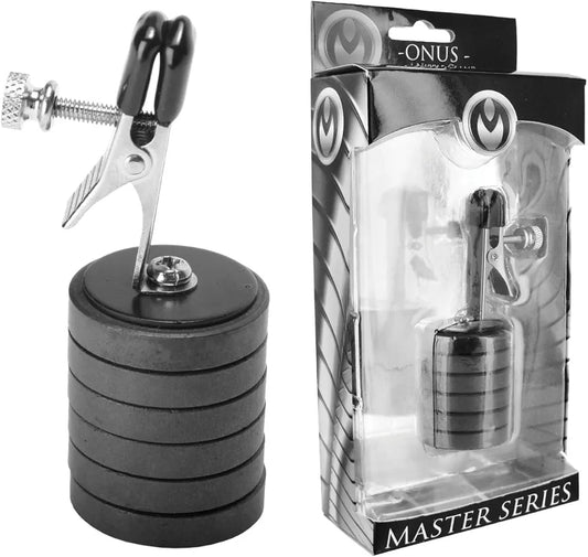 Spartacus Adjustable Sensory Nipple Clamps with Twist-Tight Tension Control