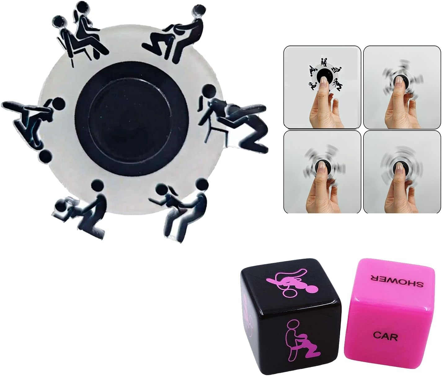 Romantic Date Night Decision Spinner: Interactive Couple's Activity Roulette