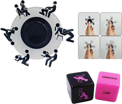 Romantic Date Night Decision Spinner: Interactive Couple's Activity Roulette