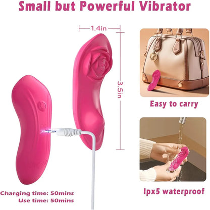 Premium 3-in-1 App-Controlled Wearable Panty Vibrator for Women and Couples with 20 Vibration Modes