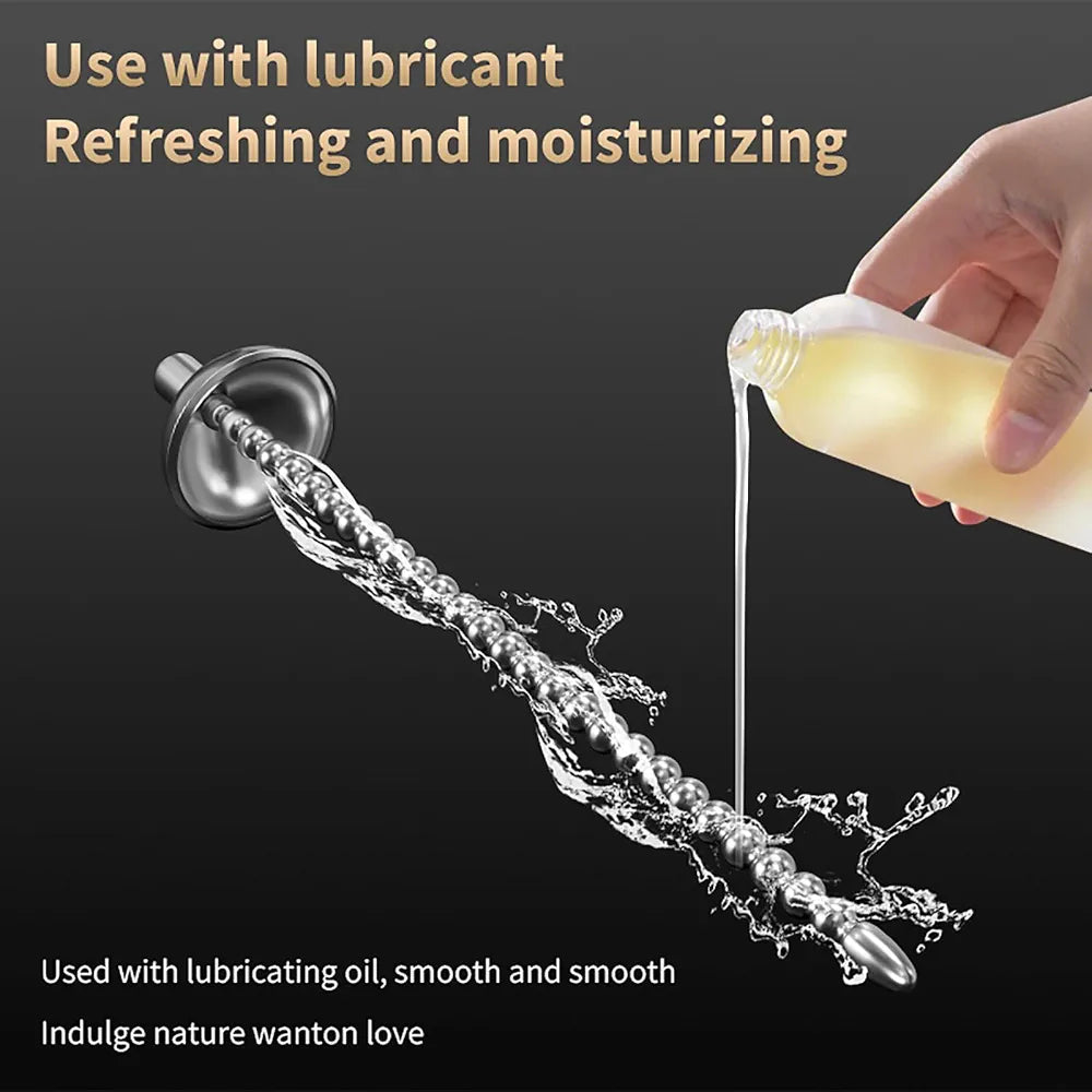 Premium Stainless Steel Urethral Sounding Plug and Dilator Rod for Men