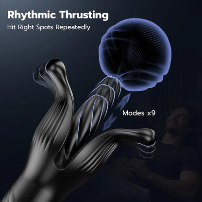 AI-Powered Prostate Massager with App-Controlled Thrusting and Vibration