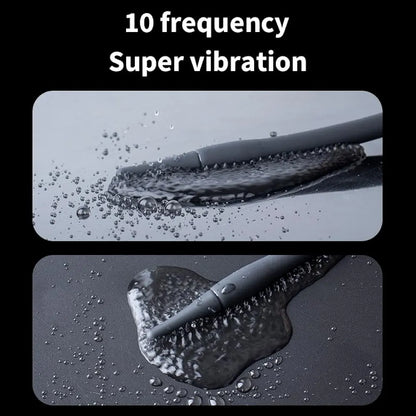 9.8-Inch Vibrating Urethral Sounding Rod and Male Penis Vibrator with Anal and Prostate Stimulation