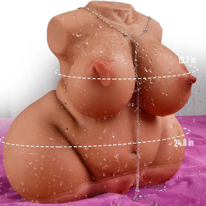 GOYHA 8.6LB Realistic Male Masturbator Love Doll with Dual Vagina and Anal Channels