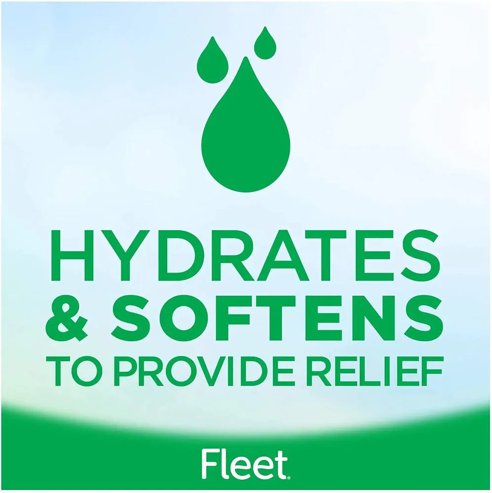 Fleet Saline Laxative Enema for Adults, 4.5oz Bottles - Case of 48