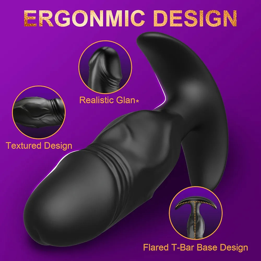 Premium Silicone Anal Training Plug Kit - 4-Piece Waterproof Beginner to Advanced Set