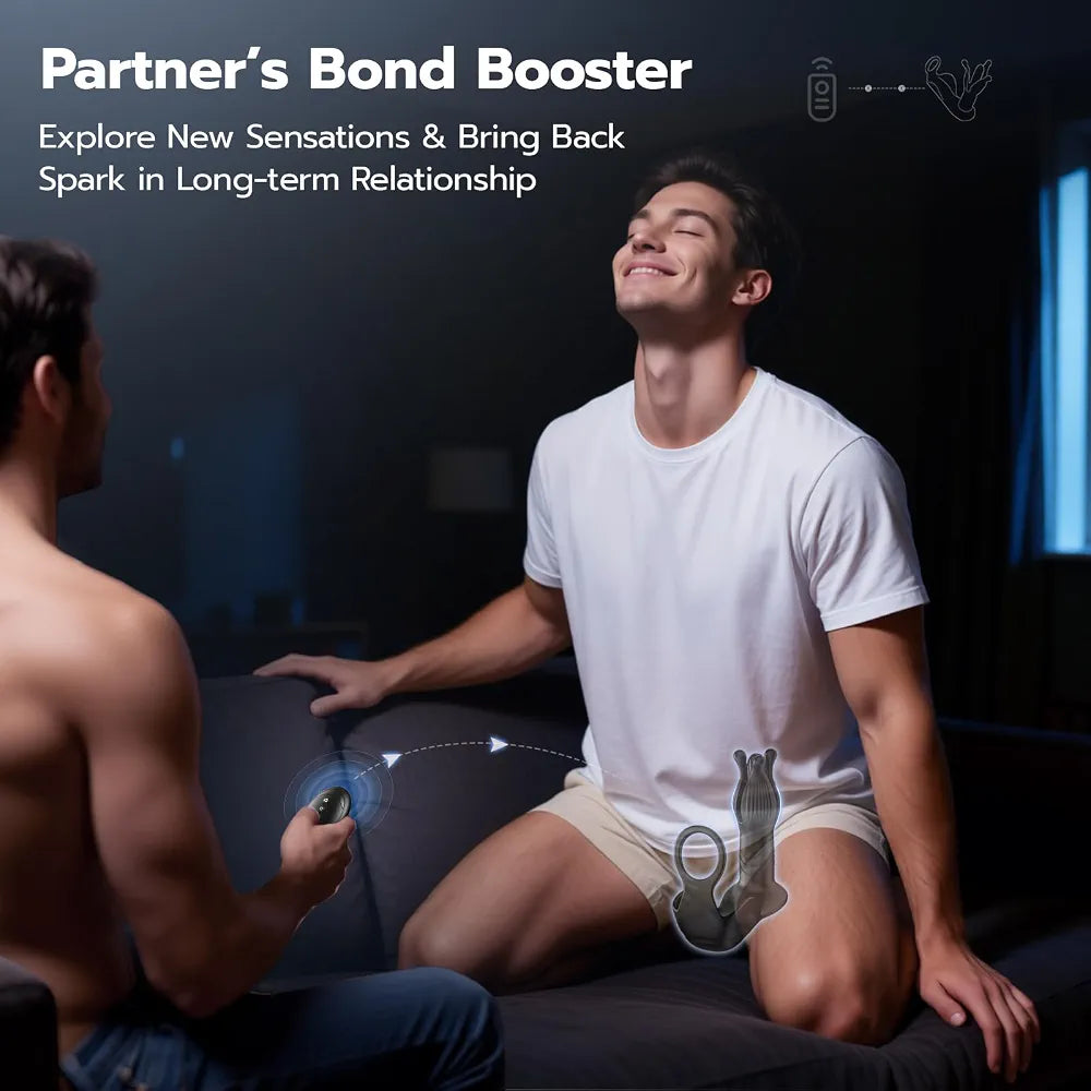AI-Powered Prostate Massager with App-Controlled Thrusting and Vibration