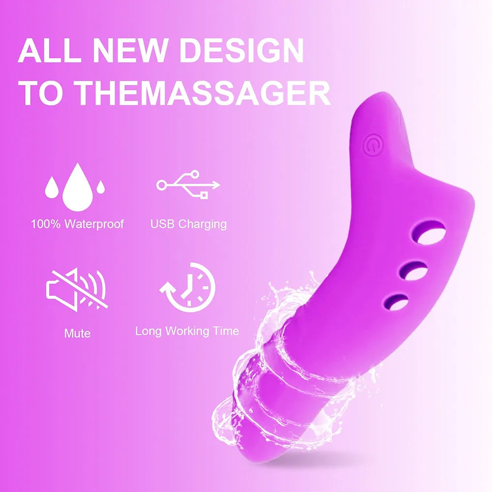 Discreet Butterfly Clitoral and G-Spot Vibrator with 10 Vibration Modes