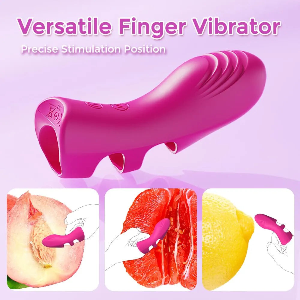 Butterfly Clitoral & G-Spot Vibrator with 10 Vibration Modes and Heating Function