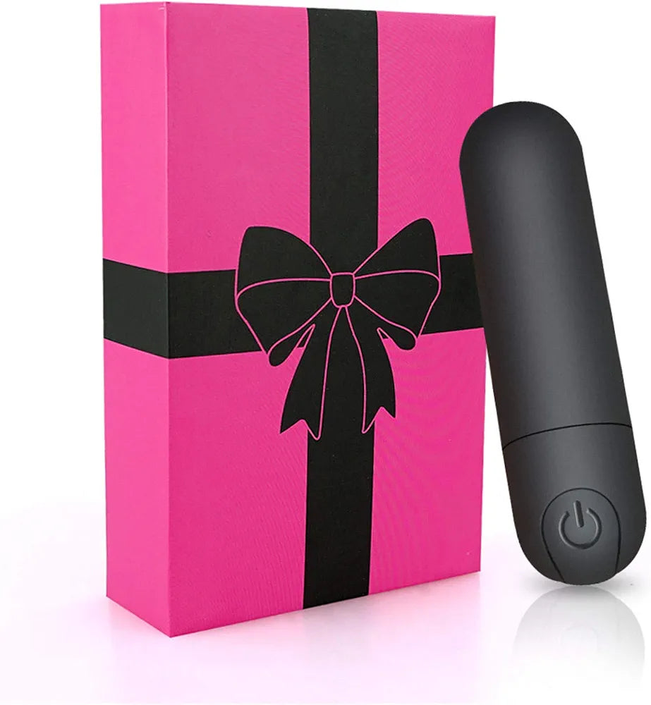 Rechargeable 10-Mode Waterproof Mini Bullet Massager for Targeted Stimulation