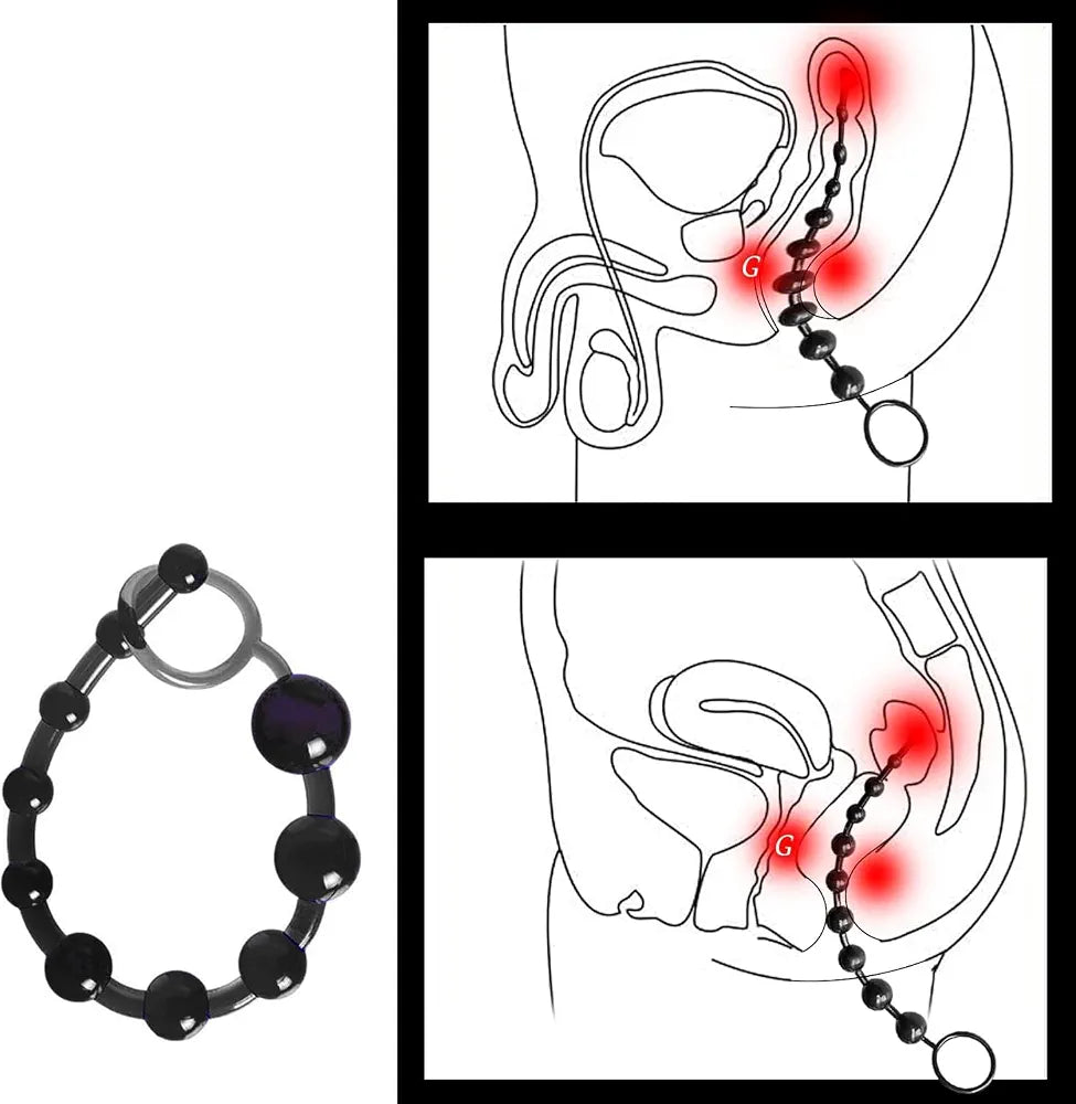 Beginner-Friendly Silicone Anal Training Plug Set for Couples