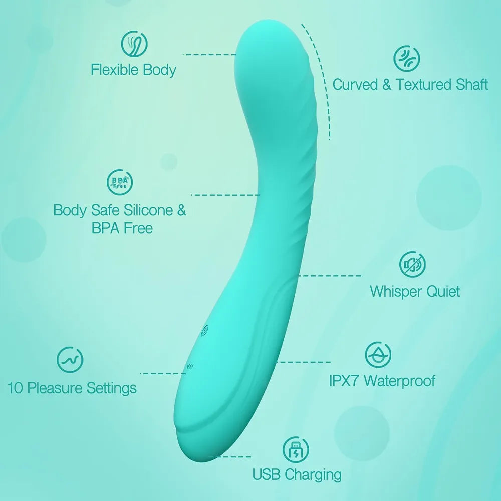 Silicone Realistic Vibrating Dildo for Deep Stimulation and Couples Play
