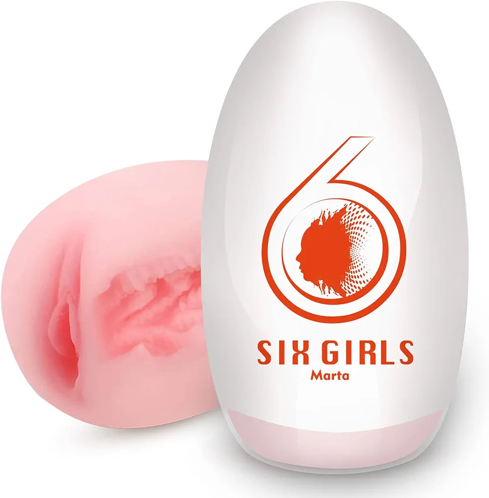 Lilecemie Portable 3D Textured Male Masturbator Egg - Ultra Soft Stretchy Pocket Stroker