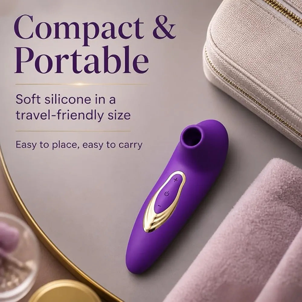 2026 Rose Adult Suction Toy for Women, 10 Vibration Modes, Waterproof, Discreet Design WC9-02
