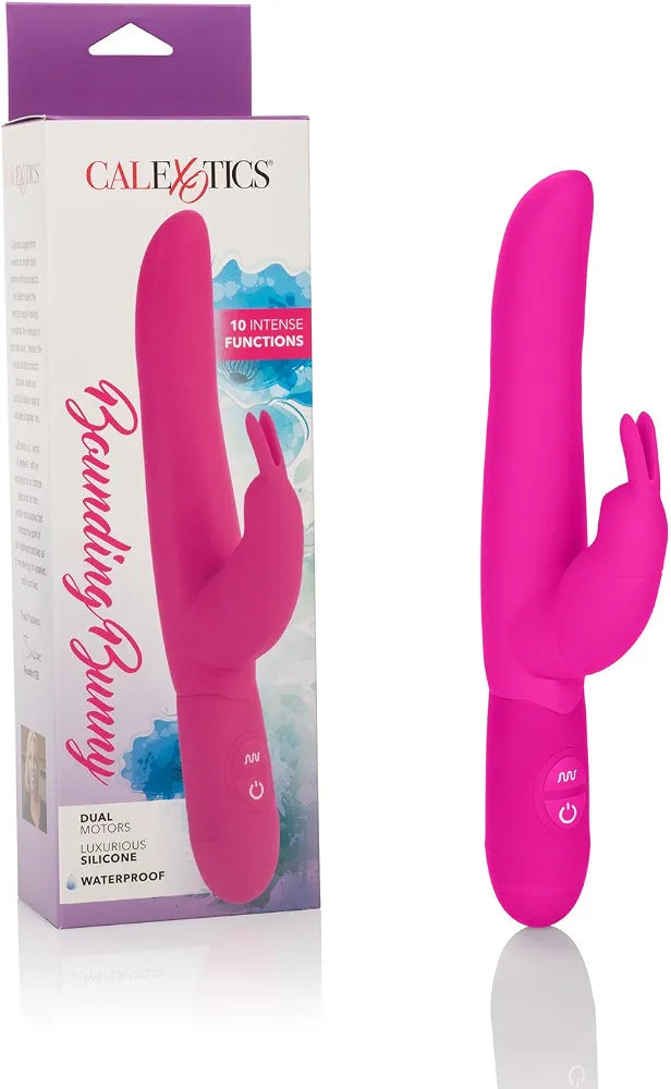 CalExotics Waterproof Dual-Stimulation Rabbit Vibrator for Couples - Pink