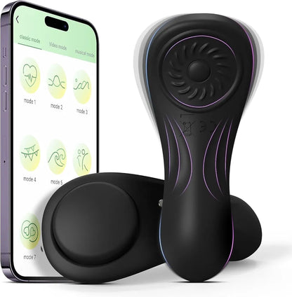 Butterfly Wearable Clitoral Vibrator with Remote Control, Magnetic Closure, and 7 Whisper-Quiet Vibration Modes