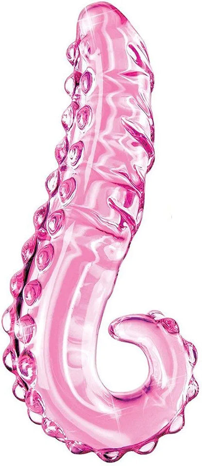 Premium Handcrafted Borosilicate Crystal Glass Pleasure Wand Massager
