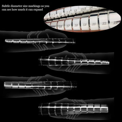 Progressive Stainless Steel Urethral Dilator and Prostate Stimulator for Men