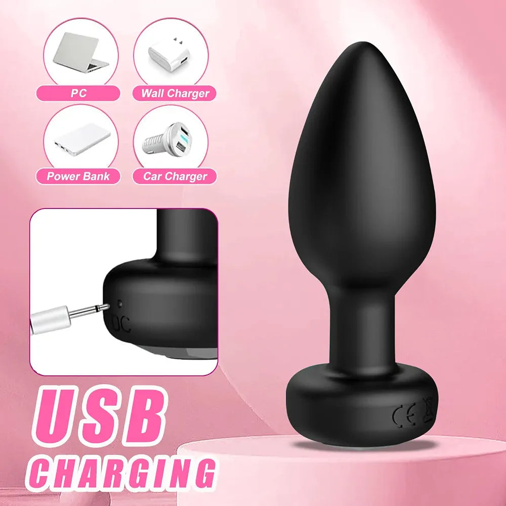 Premium Ergonomic Wand Massager for Personal Relaxation and Wellness, Black