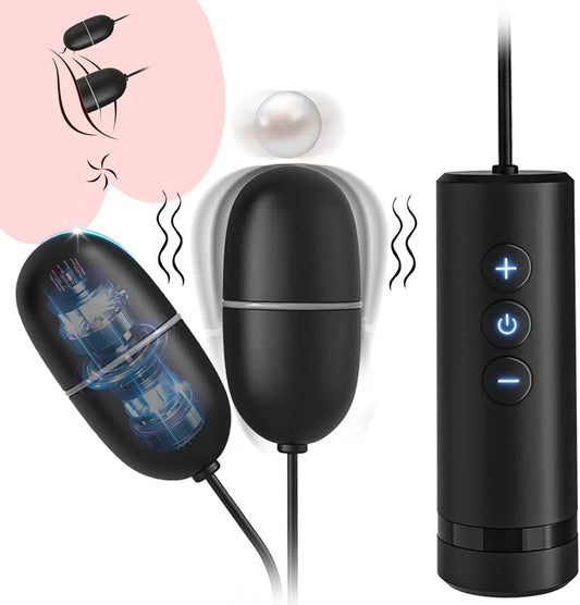 7-Mode Rechargeable Remote-Controlled Bullet Vibrator for G-Spot and Clitoral Stimulation