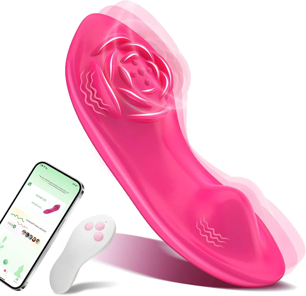 Premium 3-in-1 App-Controlled Wearable Panty Vibrator for Women and Couples with 20 Vibration Modes