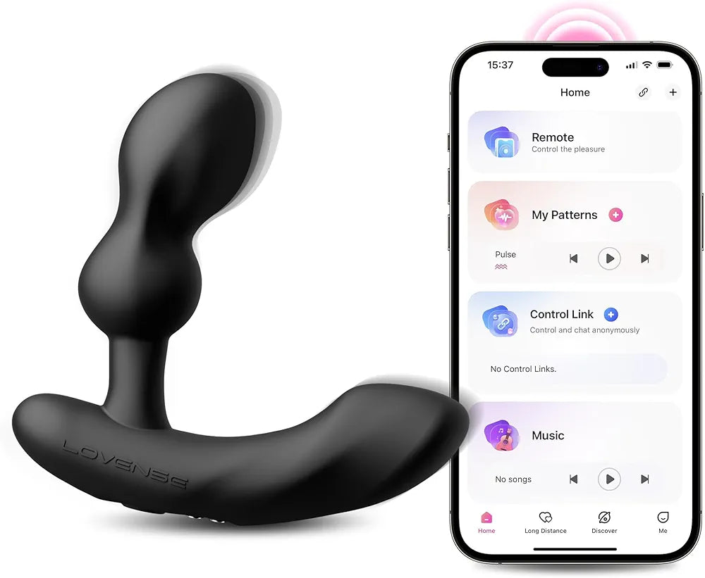 LOVENSE Edge 2 Remote-Controlled Prostate Massager and Anal Vibrator