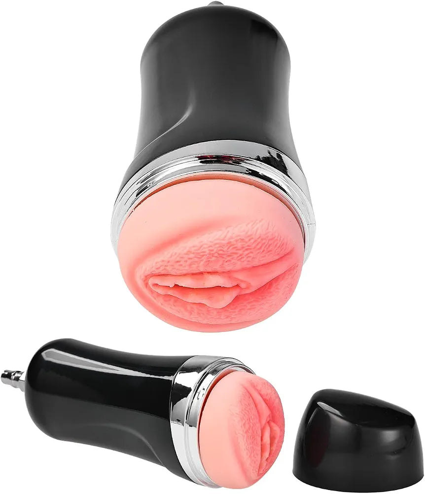 Automatic Thrusting Male Masturbator with Quick Lock Attachment for Sex Machines