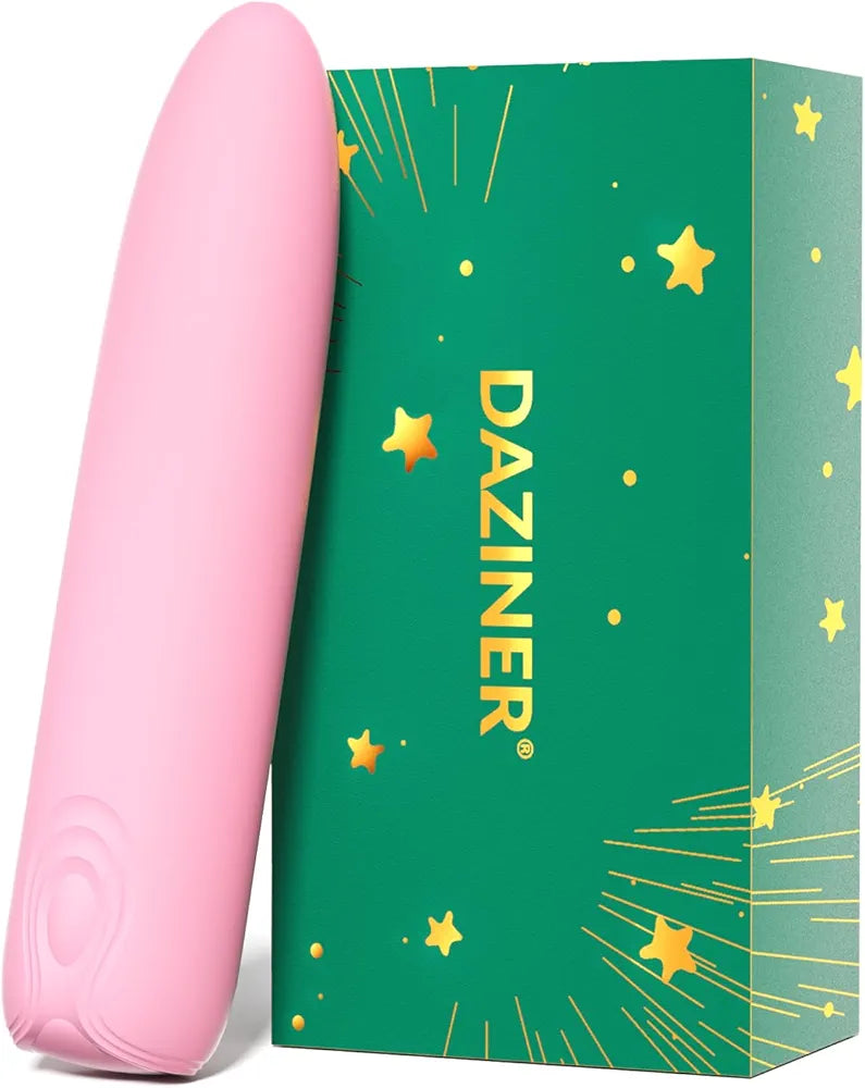 Whisper-Quiet Rechargeable Lipstick Bullet Vibrator with 10 Modes for Targeted Stimulation