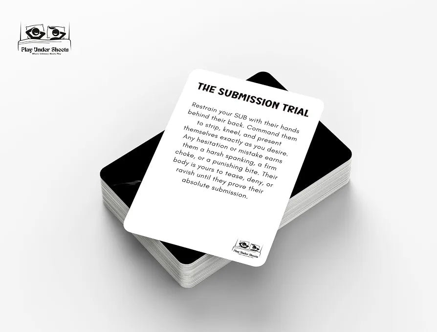 Intimate Couples Kink & BDSM Card Game: 120 Erotic Challenges for Date Night