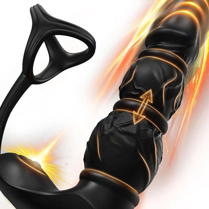 Advanced 7-in-1 App-Controlled Prostate Massager and Anal Vibrator with Remote
