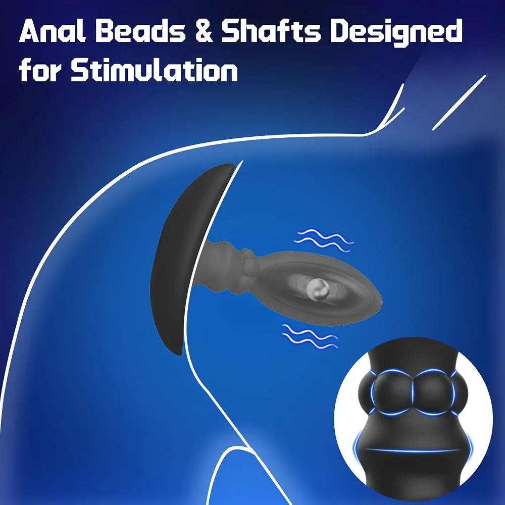 3-Piece Silicone Anal Training Plug Set for Beginners and Advanced Users