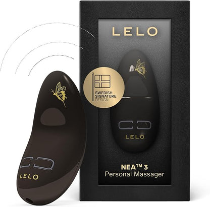 LELO NEA 3 Small Waterproof Rechargeable Bullet Vibrator - Alien Blue, 10 Pleasure Settings