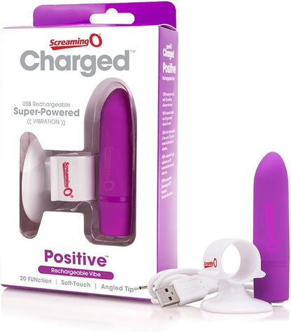 Screaming O Rechargeable Bullet Vibrator for Women - Kiwi