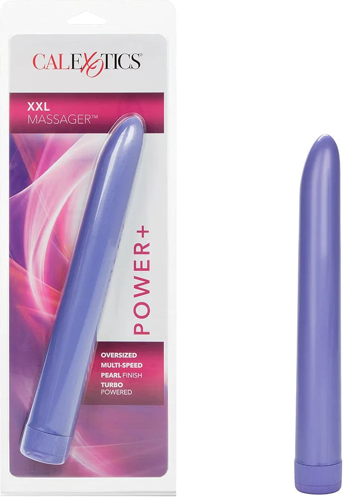 CalExotics 11-Inch Jumbo Silicone Massager - Lavender