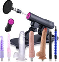 Professional Thrusting Sex Machine with 8 Attachments and Powerful Suction Base