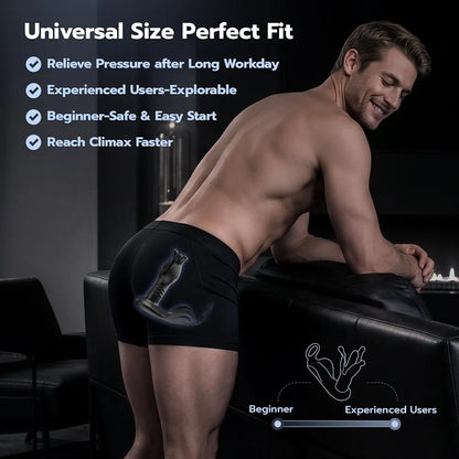 AI-Powered Prostate Massager with App-Controlled Thrusting and Vibration