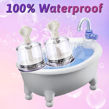 Adjustable Vacuum Nipple Suction Cups for Sensitivity and Arousal
