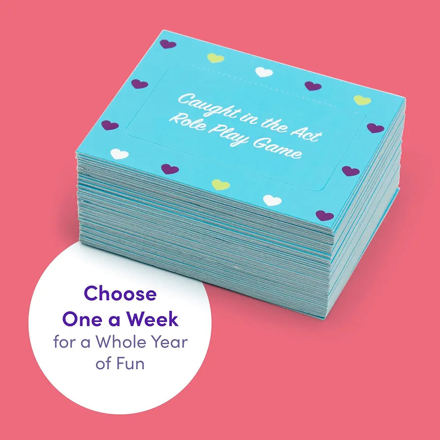 52-Week Couples Roleplay Adventure Card Deck for Romantic Date Nights