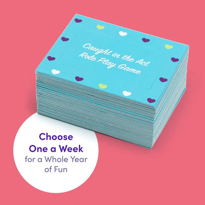 52-Week Couples Roleplay Adventure Card Deck for Romantic Date Nights