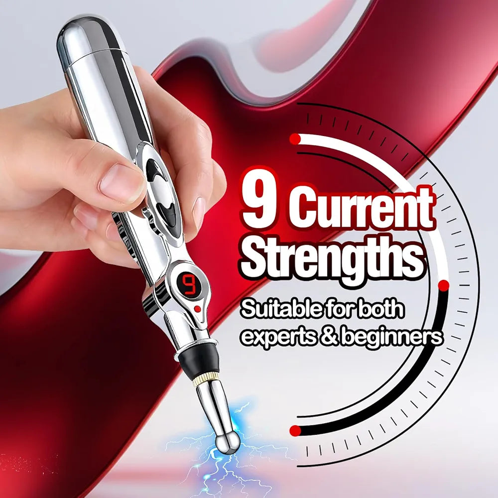 9-Level Adjustable Electric Stimulation Wand for Couples
